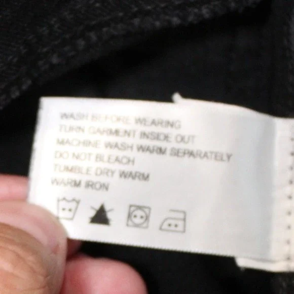 Orvis Mid-Rise Skinny Jeans Black Size 10 Denim Casual Pants - Picture 10 of 13